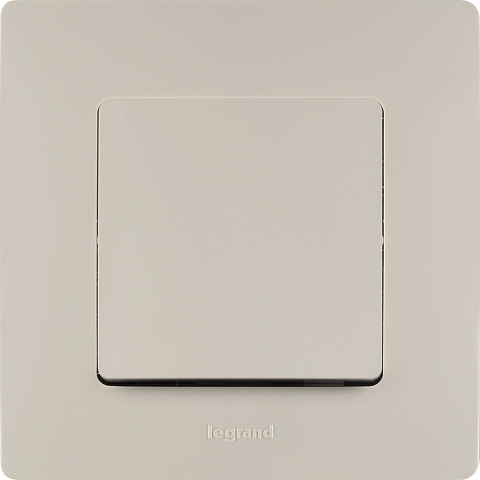 Legrand Etika Слоновая кость Выключатель 1-клавишный 10А, Винтовые клеммы
