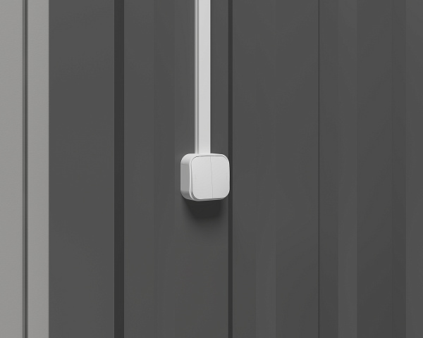 Legrand Quteo Белый Выключатель 2-клавишный 10А
