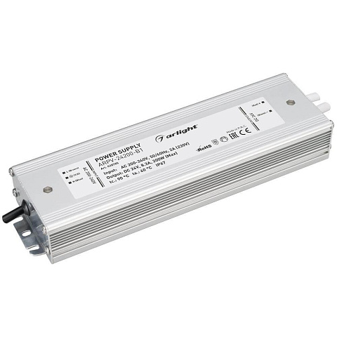 Arlight Блок питания ARPV-24200-B1 (24V, 8,3A, 200W) (IP67 Металл, 3 года)