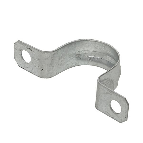 EKF PROxima Скоба металлическая двухлапковая d25-26мм (10шт.)