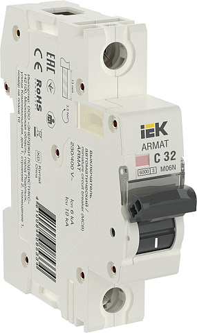 IEK ARMAT Автоматический выключатель M06N 1P C 32А