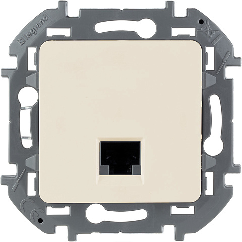 Legrand INSPIRIA Слоновая кость Информационная розетка RJ 45 - категория 6 - UTP