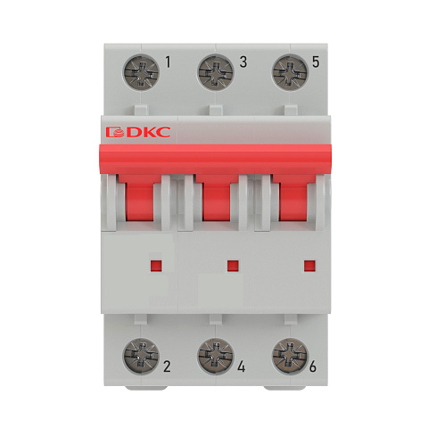 DKC YON pro Автоматический выключатель модульный MD63 3P 40А C 6kA