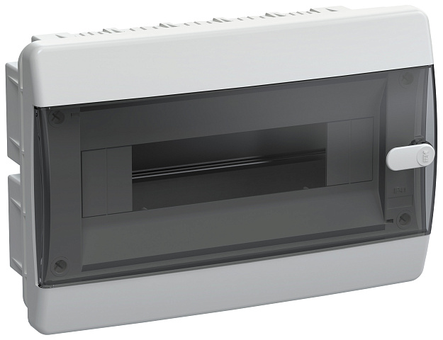 IEK UNION Compact Корпус пласт. ЩРВ-П-12 IP41 черн. пр. дв.