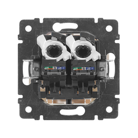 Legrand Valena Бел Розетка комп(RJ45) 2-ая 5 кат UTP с захватами