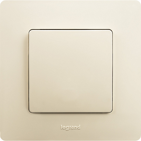 Legrand Etika Слоновая кость Выключатель 1-клавишный 10А, Винтовые клеммы