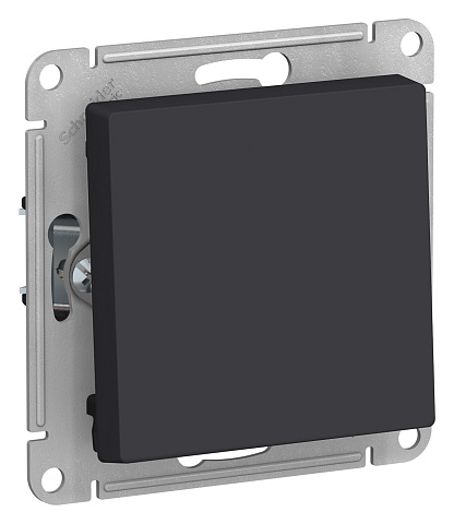 Systeme Electric AtlasDesign Карбон Выключатель 1-клавишный сх.1, 10АХ, механизм