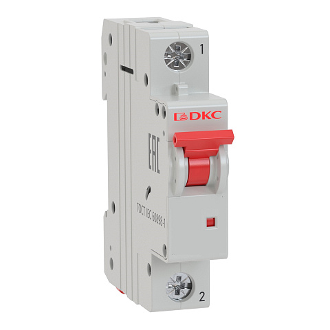 DKC YON pro Автоматический выключатель модульный MD63 1P 50А C 6kA