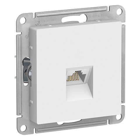 Systeme Electric AtlasDesign Белый Розетка компьютерная RJ45, кат. 6A, механизм