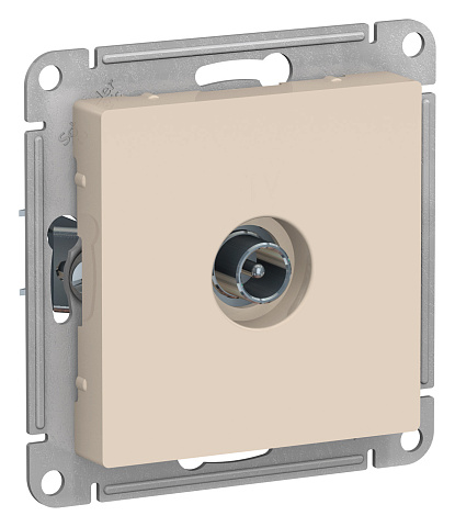 Systeme Electric AtlasDesign Беж Розетка TV оконечная 1DB, механизм