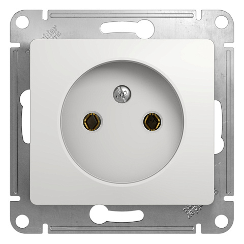Systeme Electric Glossa Бел Розетка б/з