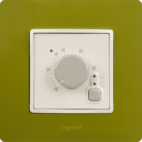 Legrand Etika Белый Регулятор теплого пола