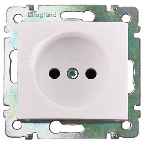 Legrand DIY Valena Бел Розетка 1-ая б/з