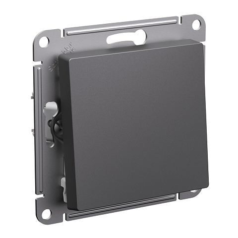 Systeme Electric AtlasDesign Базальт Переключатель 1-клавишный, сх.6, 10АХ, механизм