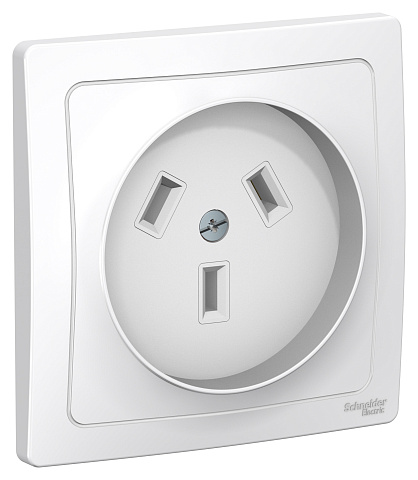 Systeme Electric Blanca внутр Бел Розетка силовая 2Р+N, 32А, 250В