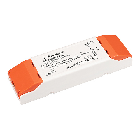 Arlight Блок питания ARJ-SP-142350-PFC (50W, 100-142V, 350mA) (IP20 Пластик, 5 лет)