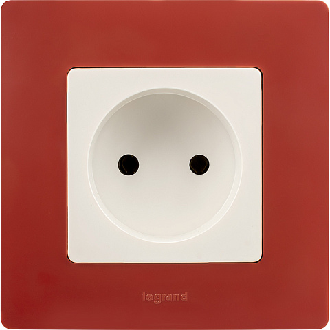 Legrand Etika Белый Розетка б/з, винтовые клеммы