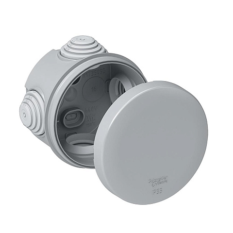 Systeme Electric Коробка распределительная открытой установки 65X40, IP55, 4 сальника DIY