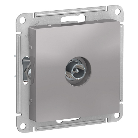 Systeme Electric AtlasDesign Алюминий Розетка TV оконечная 1DB, механизм