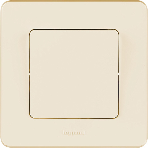 Legrand INSPIRIA Слоновая кость Выключатель одноклавишный 10 AX - 250 В