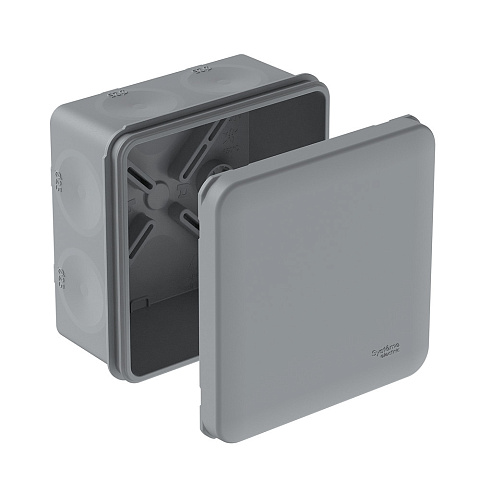 Systeme Electric MultiBox Серая Коробка распределительная с мембранными вводами IP66 85х85х42 (со стикером)
