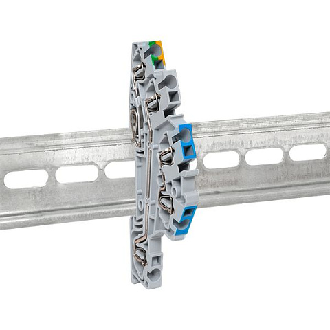EKF PROxima Колодка клеммная пружинная JXB-ST-2.5-NLPE 30A