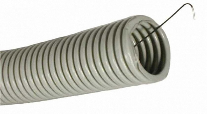 IEK ELASTA Труба гофр.ПВХ d 25 с зондом (25 м)