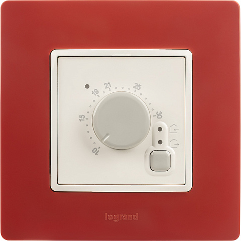 Legrand Etika Белый Регулятор теплого пола