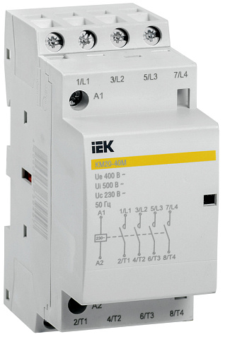 IEK KARAT Контактор модульный КМ20-40М AC