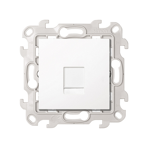 Simon 24 Белая Розетка для передачи данных RJ45 Cat.6 UTP