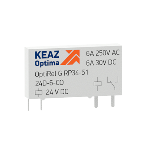 КЭАЗ Реле промежуточное OptiRel G RP34-51-24D-6-CO