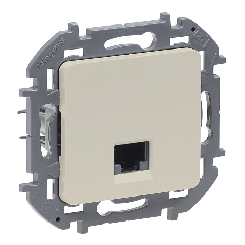 Legrand INSPIRIA Слоновая кость Информационная розетка RJ 45 - категория 6 - UTP